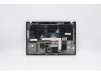 Lite-On – Ersättningstangentbord för bärbar dator – med Trackpoint – Nordisk – svart – med övre skydd – för ThinkPad T14s Gen 1 20T0 20T1