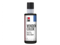 Marabu Window Color, Sort, Glasmaling, Væske, 80 ml, 1 stk