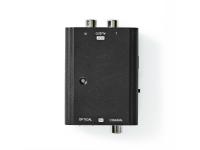 Nedis ACON2509BK, 57 mm, 50,5 mm, 23 mm, 44 g, DC til USB-type A, 35 mm PC tilbehør - Programvare - Multimedia