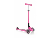 Globber Primo Foldable, Barn, Trehjuls sparkesykkel, Jente, Asfalt, Brosten, Pebble, 50 kg, 3 hjul