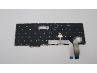 Lite-On - Erstatningstastatur for bærbar PC - Nordisk - svart - for ThinkPad L15 Gen 3  P16s Gen 1  T16 Gen 1