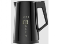 AENO EK7S, 1,7 l, 2200 W, Sort, Stål, Justerbar termostat, Overopphetingsbeskyttelse Kjøkkenapparater - Juice, is og vann - Vannkoker
