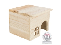 Trixie Naturtræhus uden Søm til Smådyr Mus Hamstere 15x12x15cm