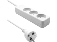 Power strip ProXtend Danish IT Power Strip 3-way 3 sockets 5 m white (KIT3-KIT05W)