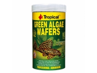 Tropical Green Algae Wafers, Akvariefisk, Tørr fiskemat, Blokk, Vitamin A, Vitamin C, Vitamin D3, Vitamin E, Kopper, Jod, Strykejern, Mangan, Molybdenum, Selen, Zink, 45% Kjæledyr - Fisk & Reptil - Fisk & Reptil fôr