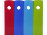 Exacompta MAG-CUBE, Polystyren (PS), Assorterte farger, Blå, Grønn, Lyseblå, Rød, A4+, Portrett, 305 mm, 266 mm Arkivering - Brevsortering - Brevkurver