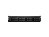 Bilde av Synology Rackstation Rs1221rp+, Nas, Rack (2u), Amd Ryzen, V1500b, 128 Tb, Aluminium, Sort