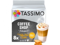 TASSIMO Toffee Nut Latte, Kaffekapslar, Caffe latte, 8 koppar, Tassimo, 8 styck