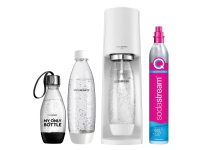 SodaStream Terra, Metall, Plast, Hvit, Plast, 1 l, 1 stykker, 282 mm Kjøkkenapparater - Juice, is og vann - Sodastream
