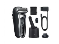 Braun Series 7 71-S7200cc, Barberingsmaskin, Knapper, Sort, Sølv, Batteri, Lithium-Ion (Li-Ion), 50 min Hårpleie - Skjegg/hårtrimmer - Barbermaskiner