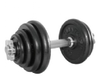 Tunturi 14TUSCL235, justerbar dumbbell, Sort, Sølv, 15 g, 3 kg, 2 kg, 36 cm Sport & Trening - Sportsutstyr - Treningsredskaper