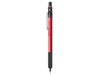 Rotring 2164107, Rød, Akrylonitril-butadien-styren (ABS), HB, Sekskantet, Rustfritt stål, 0,5 mm