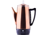 C3 Basic Percolator, Elektrisk kaffetrakter, 1,8 l, Malt kaffe, 875 W, Rustfritt stål Kjøkkenapparater - Kaffe - Kaffemaskiner