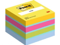 Post-It 2051-U, firkant, Blå, Grønn, Rosa, Gult, Papir, 51 mm, 51 mm, 400 ark Papir & Emballasje - Blokker & Post-It - Legg det ut