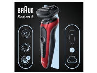 Produktfoto för BRAUN Shaver 61-R1200s RED EURO