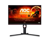 AOC | 25G3ZM/BK - G3-serien - LED-skjerm - Gaming - 24,5 (1920 x 1080) - @240Hz - VA-panel - 1MS | Svart/rød PC tilbehør - Skjermer og Tilbehør - Skjermer