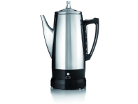 C3 Basic Percolator, 0,8 l, Malt kaffe, 500 W, Rustfritt stål Kjøkkenapparater - Kaffe - Kaffemaskiner