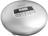 Grundig GCP1020, 219 g, Hvit, Personlig CD-spiller TV, Lyd & Bilde - Stereo - Boomblaster