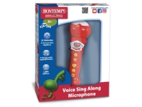 Bontempi Voice Sing-along Microphone, Mikrofon til lek og moro, 3 år, AAA, Flerfarget Leker - Rollespill - Musikk leker