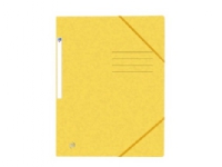 Oxford 400116329, Envelope folder, A4, Fotoark kartong, Gult, 200 ark, 390 g/m² Arkivering - Elastikmapper & Chartekker - Elastiske mapper