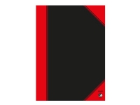 Notesbog Kinabog Bantex A4 linjeret m/96 blade rød/sort Papir & Emballasje - Blokker & Post-It - Notatbøker