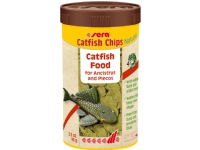 sera Catfish Chips Nature, Akvariefisk, Tørr fiskemat, Sprøtt, Vitamin A, Vitamin B1, Vitamin B2, Vitamin C, Vitamin D3, Vitamin E, Stor, 31,2% Kjæledyr - Fisk & Reptil - Fisk & Reptil fôr