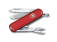 Victorinox 0.6223.G, Klappkniv med lås, Multiverktøyskniv, Drop punkt, ABS syntetisk, Rød, 7 verktøy