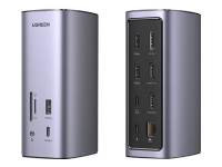Ugreen - Dokkingstasjon - USB-C - HDMI - 1GbE