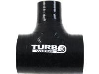 TurboWorks T-Piece TurboWorks Sort 57-15mm Bilpleie & Bilutstyr - Utvendig utstyr - Udstødning