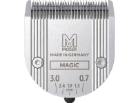 Moser 1884-7041, Festetilbehør, 3 mm, Rustfritt stål, Rustfritt stål, Moser Lady barbermaskin