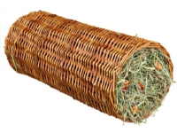 Trixie Piletunnel med hø/gulerod til marsvin, ø 15 × 33 cm, 110 g