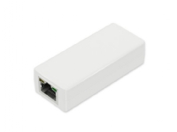 Microconnect MC-POEADAPTER-USB-C Snabb Ethernet IEEE 802.3at Cat5 Vit Plast 100 m