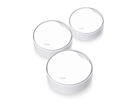 TP-Link DECO X50-PoE(3-PACK), Hvit, Innvendig lys, Mesh system, 600 m², 0 - 40 °C, -40 - 60 °C PC tilbehør - Nettverk - MESH