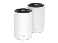 TP-Link Deco PX50(2-pack), Hvit, Innvendig lys, Mesh system, 420 m², Dobbelbånd (2.4 GHz / 5 GHz), Wi-Fi 6 (802.11ax)