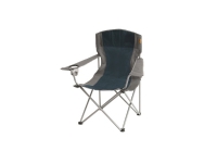 Easy Camp Arm Chair Steel Blue, 110 kg, Campingstol, 4 ben, 2,3 kg, Polyester, Polyvinylklorid (PVC), Grå, Marineblå Utendørs - Camping - Borde/Stoler