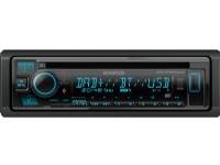 Kenwood KDC-BT560DAB, Sort, 1 DIN, 50 W, 4.0 kanaler, 50 W, CD-R, CD-RW