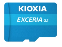KIOXIA EXCERIA G2 - Flashminnekort - 64 GB - A1 / Video Class V30 / UHS-I U3 / Class10 - microSDXC UHS-I U3 Tele & GPS - Mobilt tilbehør - Minnekort