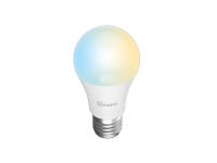 Sonoff B02-BL-A60, Smart glödlampa, Wi-Fi/Bluetooth, Vit, LED, E27, Kall vit, Varmvitt