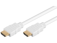 Goobay 61024, 10 m, HDMI Type A (Standard), HDMI Type A (Standard), 10,2 Gbit/sek., Hvid PC tilbehør - Kabler og adaptere - Videokabler og adaptere