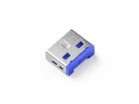 Smartkeeper UL03P2DB, Portblokker, USB Type-A, Blå, Plast, 100 stykker, Polybag PC & Nettbrett - Bærbar tilbehør - Diverse tilbehør