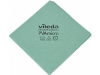 Microfiberklud PVAmicro 38x35cm grøn ,5 stk/pk