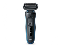 Braun 51-B1000s shaver black and blue Hårpleie - Skjegg/hårtrimmer - Barbermaskiner