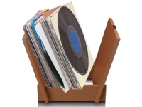 Lenco TTA-040 - Record Storage Rack - Platespiller Brun