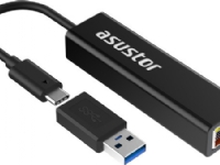 Asustor AS-U2.5G2, Koblet med ledninger (ikke trådløs), USB Type-C, Ethernet, 292,67 Mbit/s, Sort PC tilbehør - Nettverk - Nettverkskort