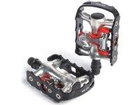XLC Pedal PD-S01 pedaler, sort/sølv Sykling - Sykkelutstyr - Smarttelefon Sykkelholdere