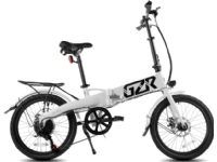 GZR Pedelec Plus sammenleggbar elsykkel, hvit, 20, 2022 Sport & Trening - Treningsmaskiner - Sykler