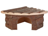 Trixie Jesper corner house large hamsters bark wood 32 × 13 × 21/21 cm