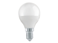 Eglo - LED-lyspære - form: P45 - E14 - 4.9 W (ekvivalent 40 W) - klasse F - varmt hvitt lys - 3000 K - melkehvit Belysning - Lyskilder - Lyskilde - E14