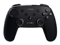 Trust GXT 542 Muta - Spelkontroll - 15 knappar - trådlös - 2.4 GHz/Bluetooth - svart - för PC, Nintendo Switch, Android, iOS