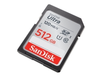 Bilde av Sandisk Ultra - Flashminnekort - 512 Gb - Class 10 - Sdxc Uhs-i